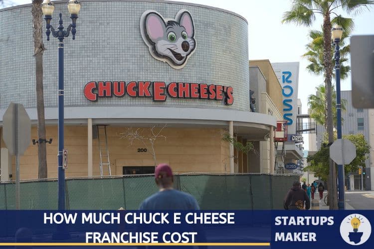 how much does a chuck e cheese franchise cost