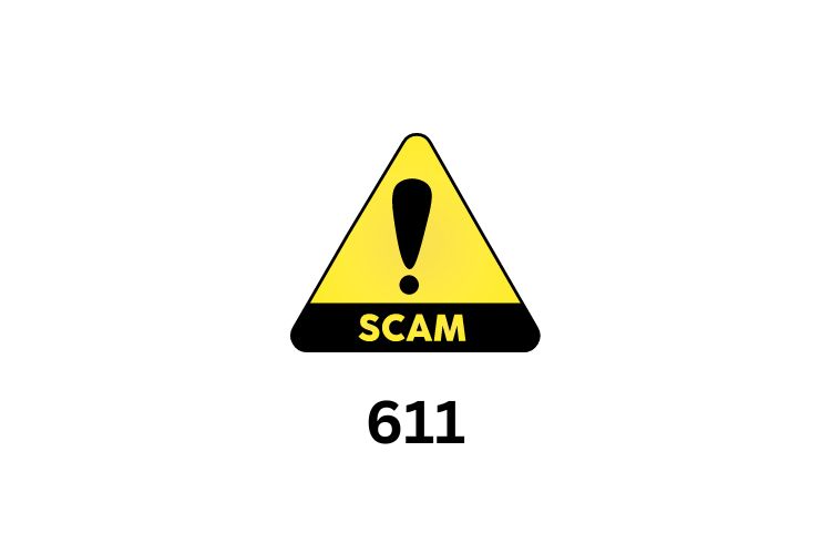 611 phone number scam