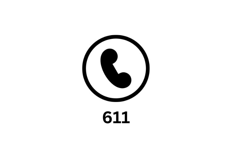 call 611